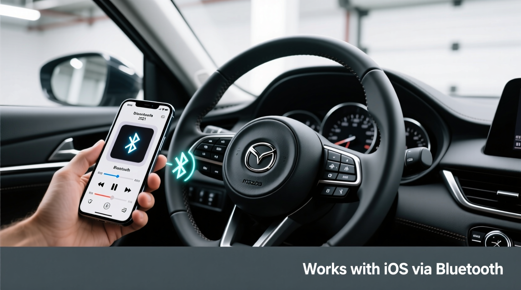 2021 mazda 3 steering wheel controls ios