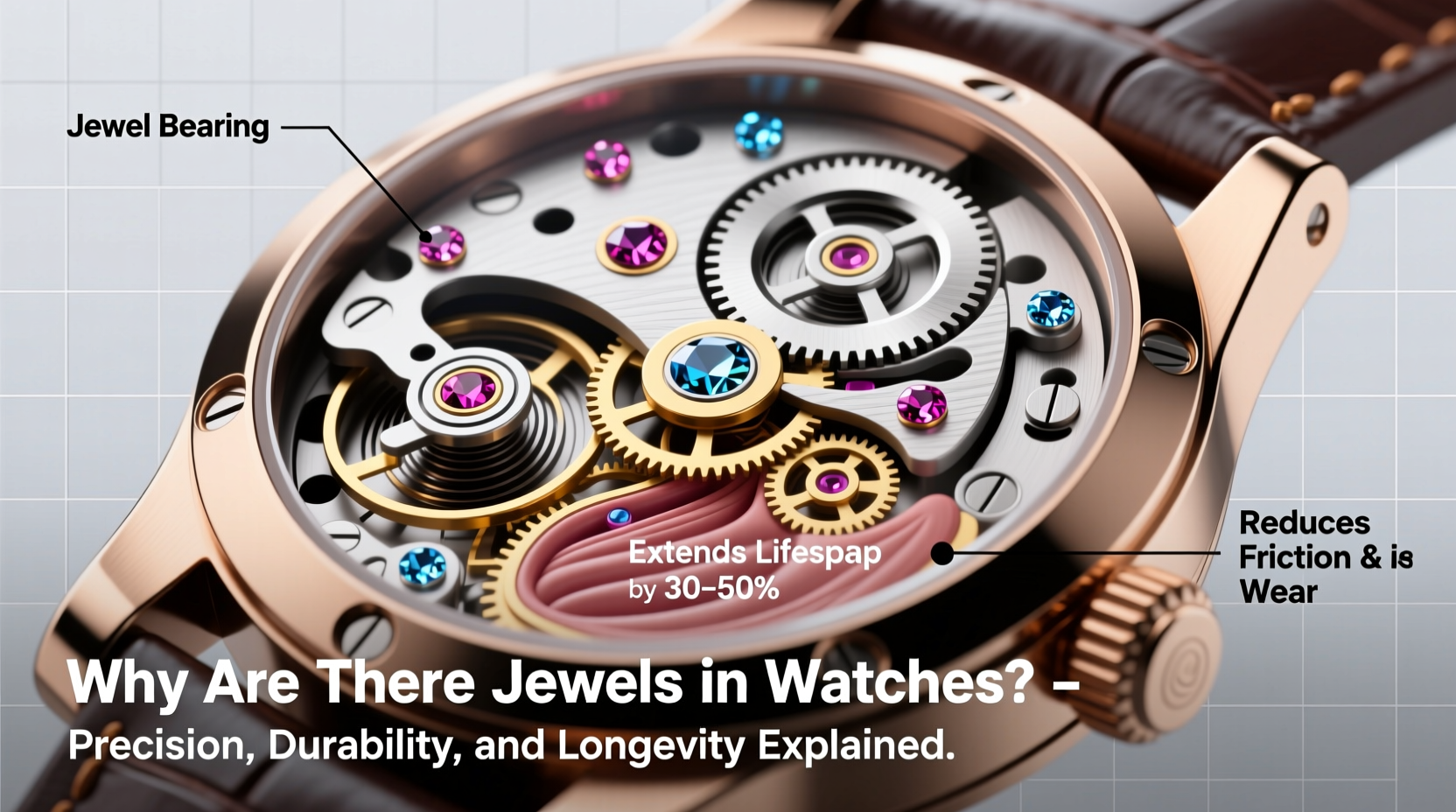why are there jewels in watches purpose function explained
