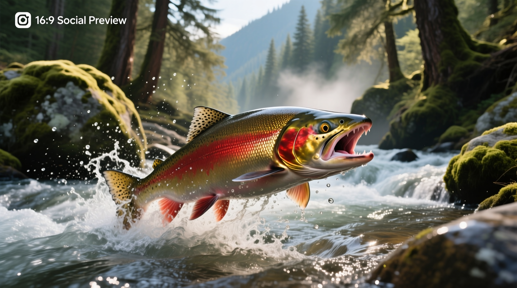 angry salmon sushi, game fish, or brand 