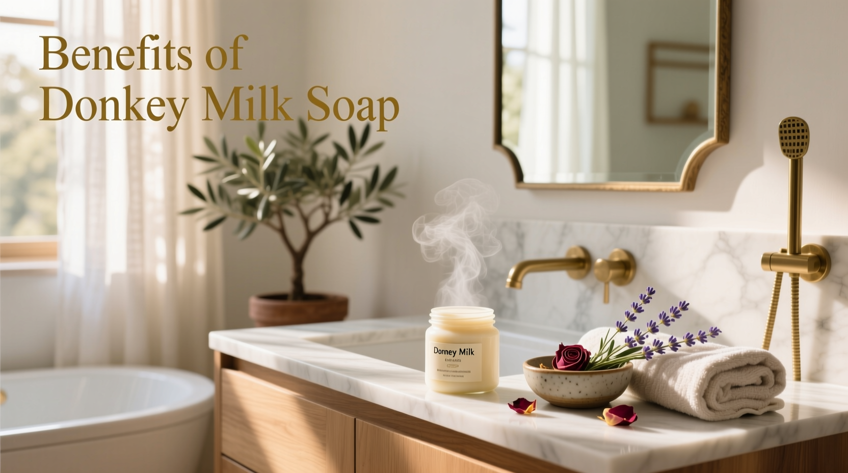 benefits of donkey milk soap for sensitive skin