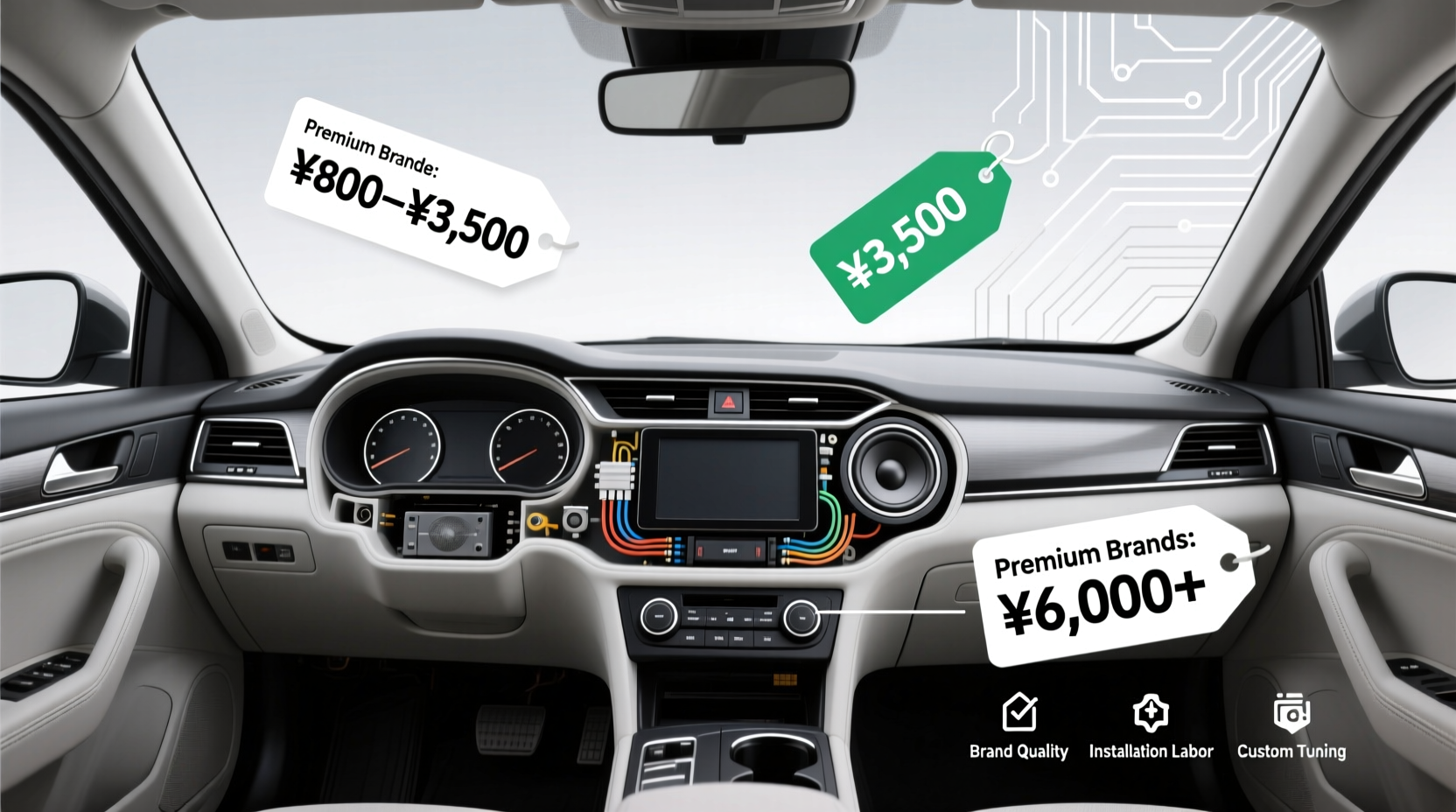 how much does it cost to replace car speakers