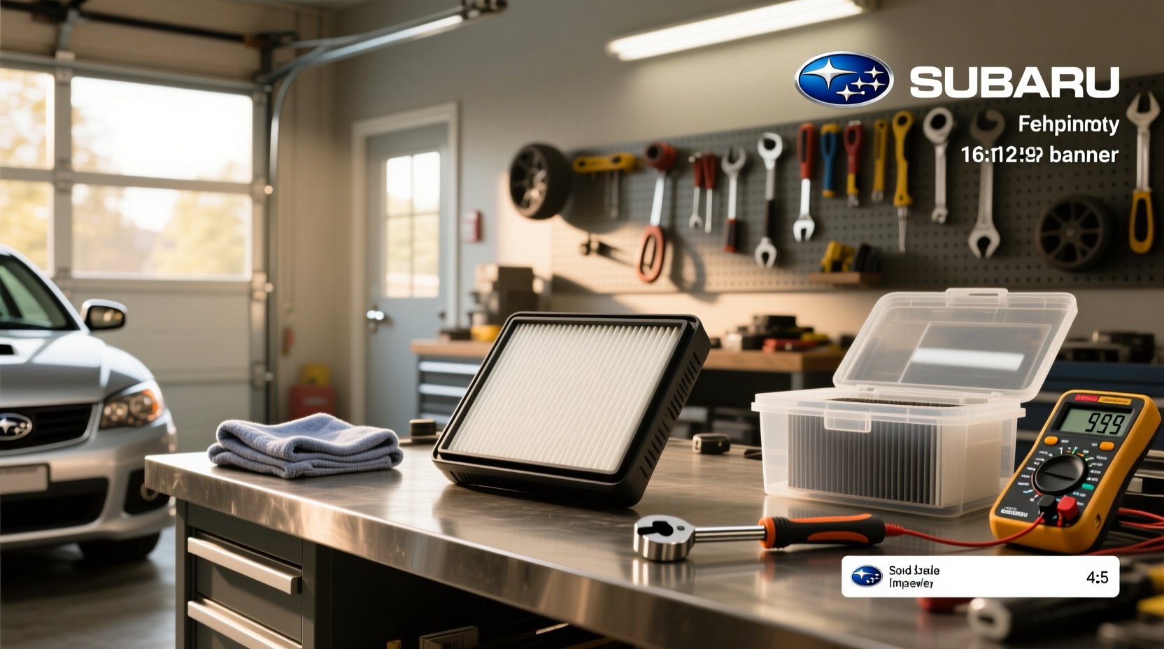 2012 subaru impreza cabin air filter what to look for