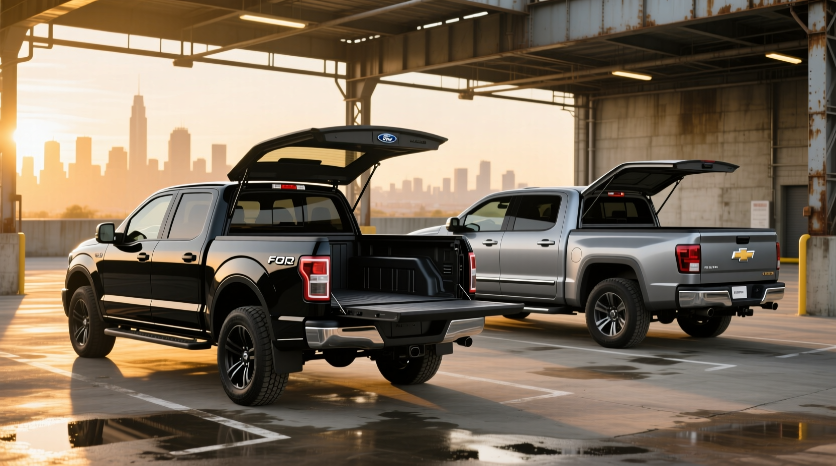 Pickup Trucks with Midgate and Power Tailgates Guide