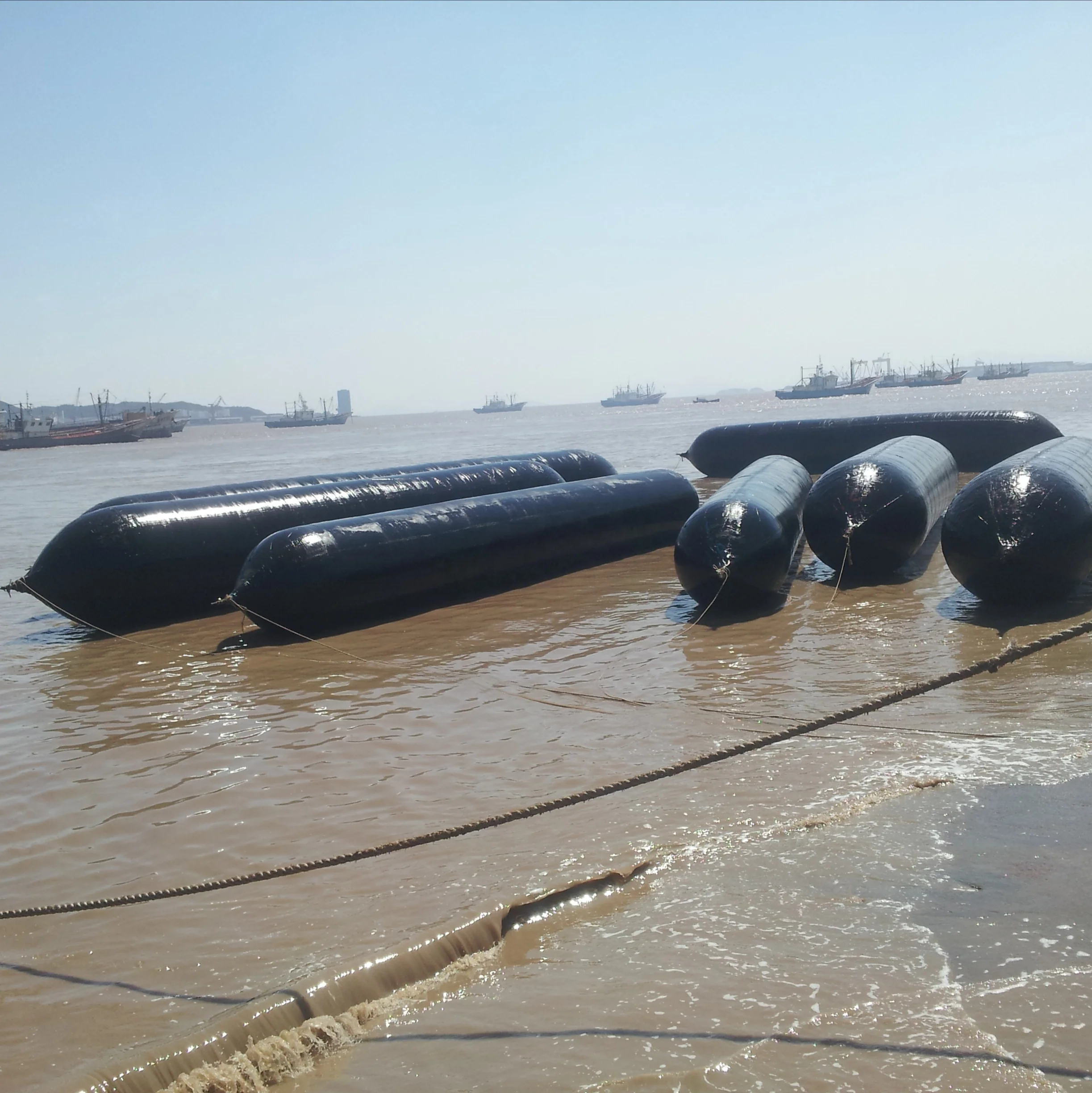 Bateaux submergés de bateaux de récupération de la cargaison ISO14409 soulevant Marine Equipment Rubber Airbag Supplier de flottement