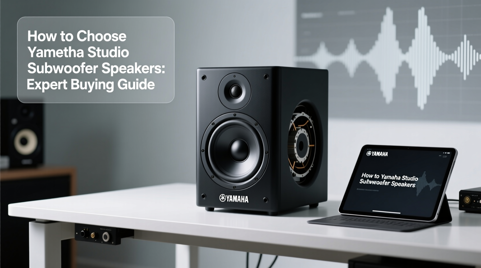 yamaha studio subwoofer speakers