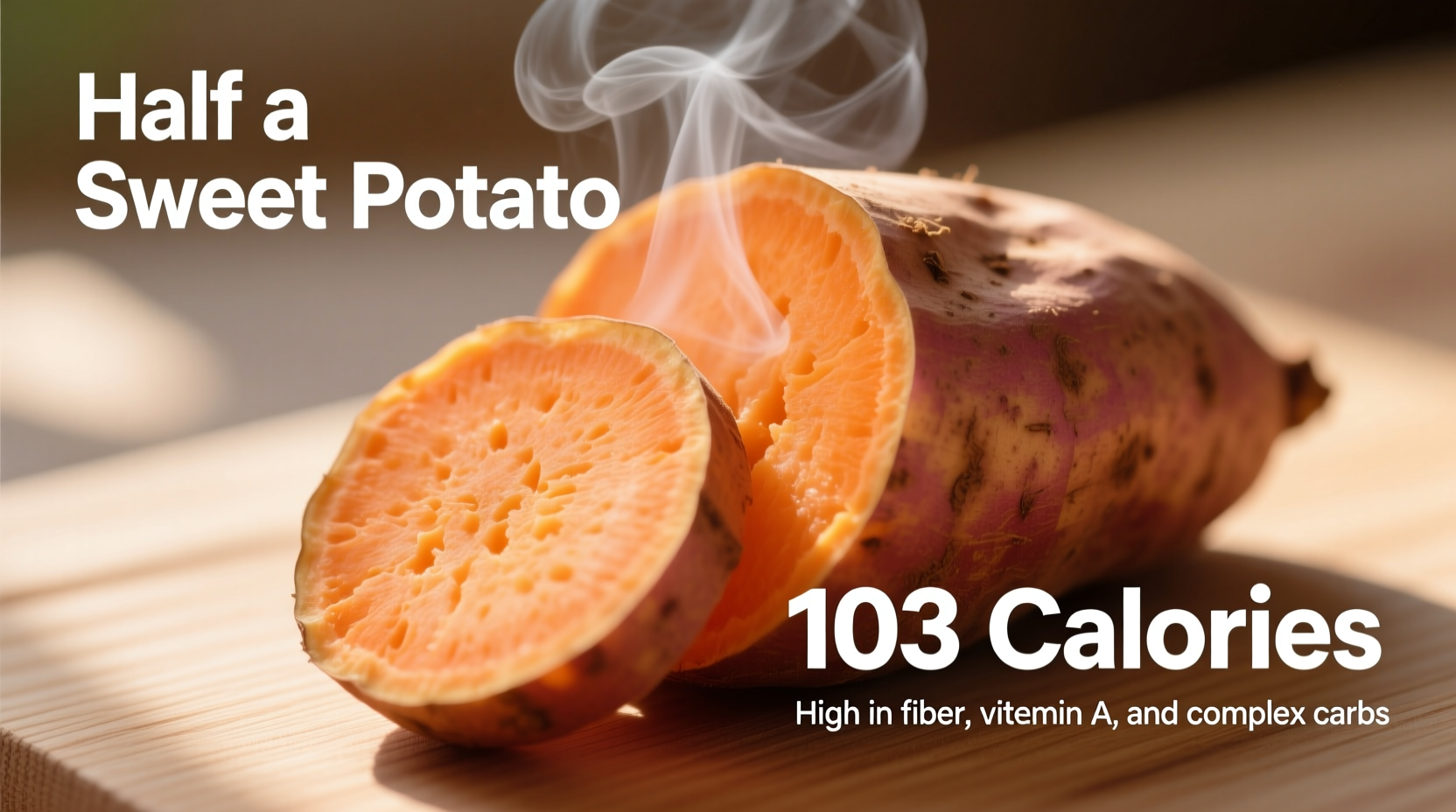 Half Sweet Potato Calories: Exact Count Revealed