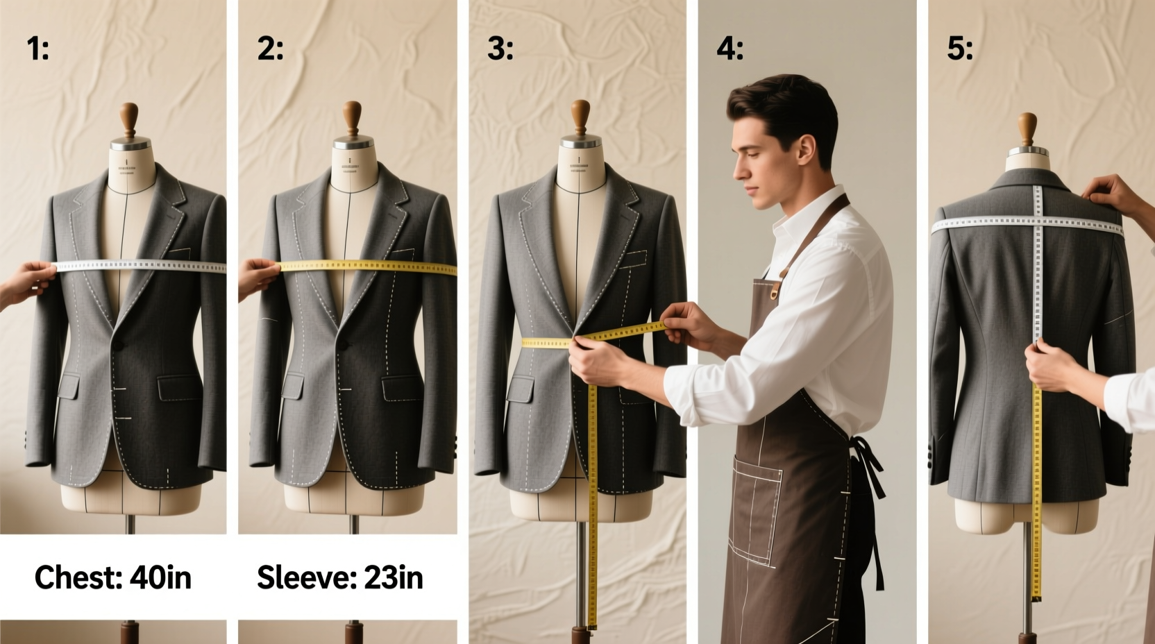 mastering jacket measurements a step by step guide to achieve the perfect fit