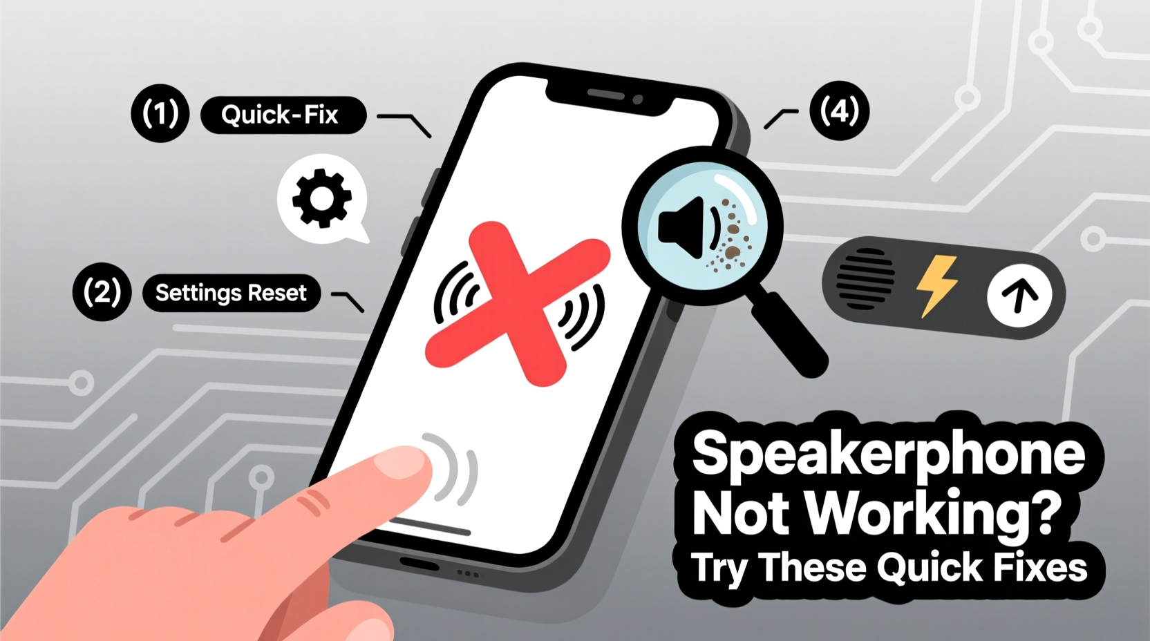 speakerphone not working troubleshooting quick fixes
