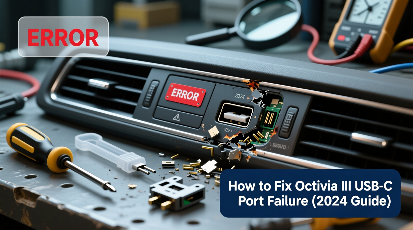 How to Fix Octavia III USB-C Port Failure (2024 Guide)