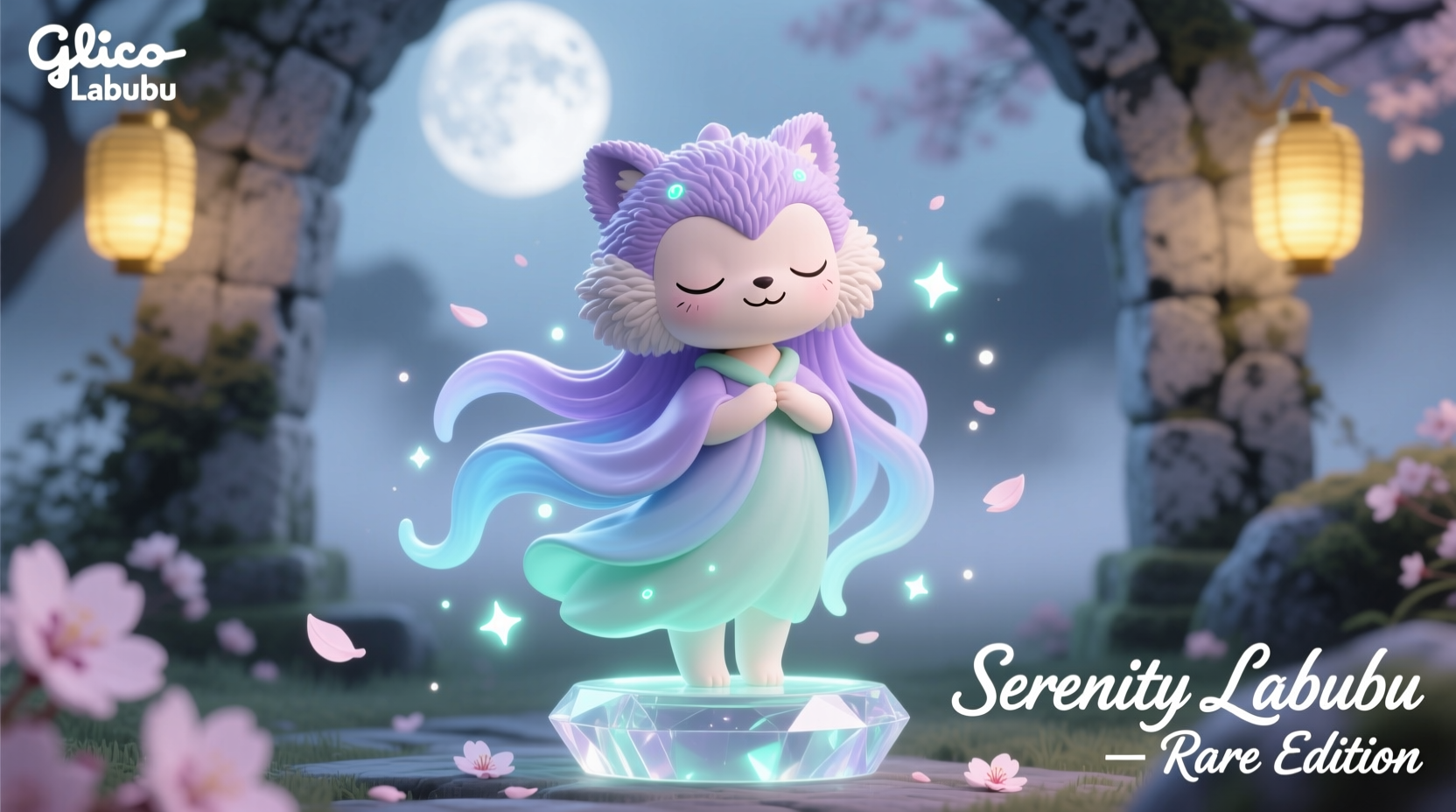 is the serenity labubu rare