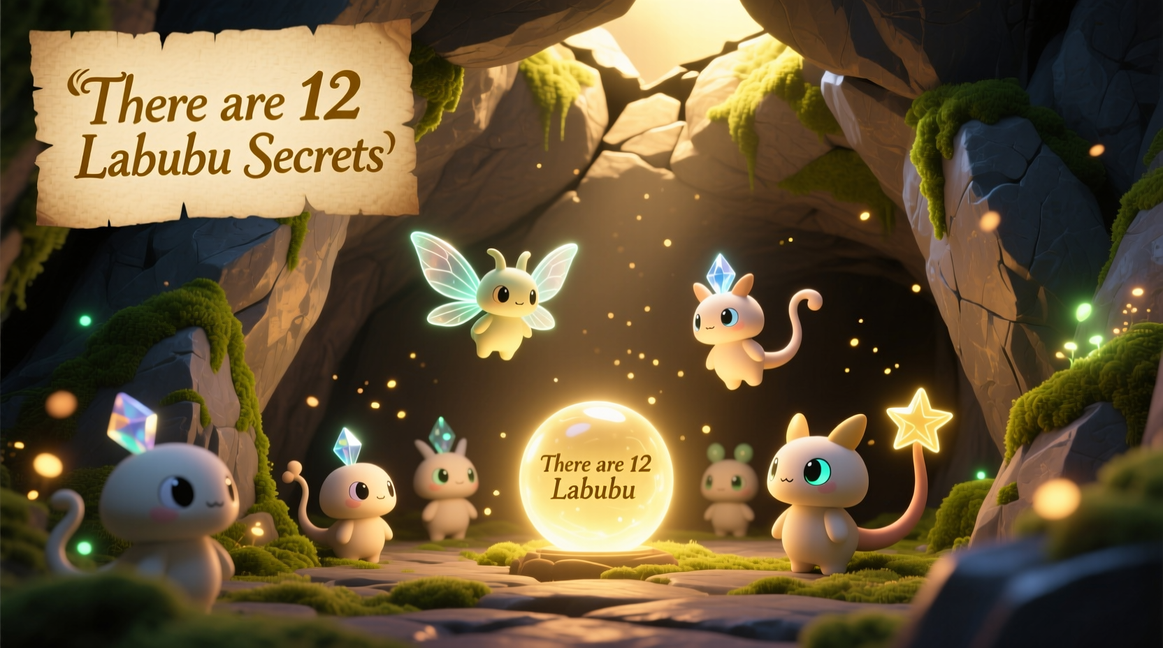 how many labubu secrets are there