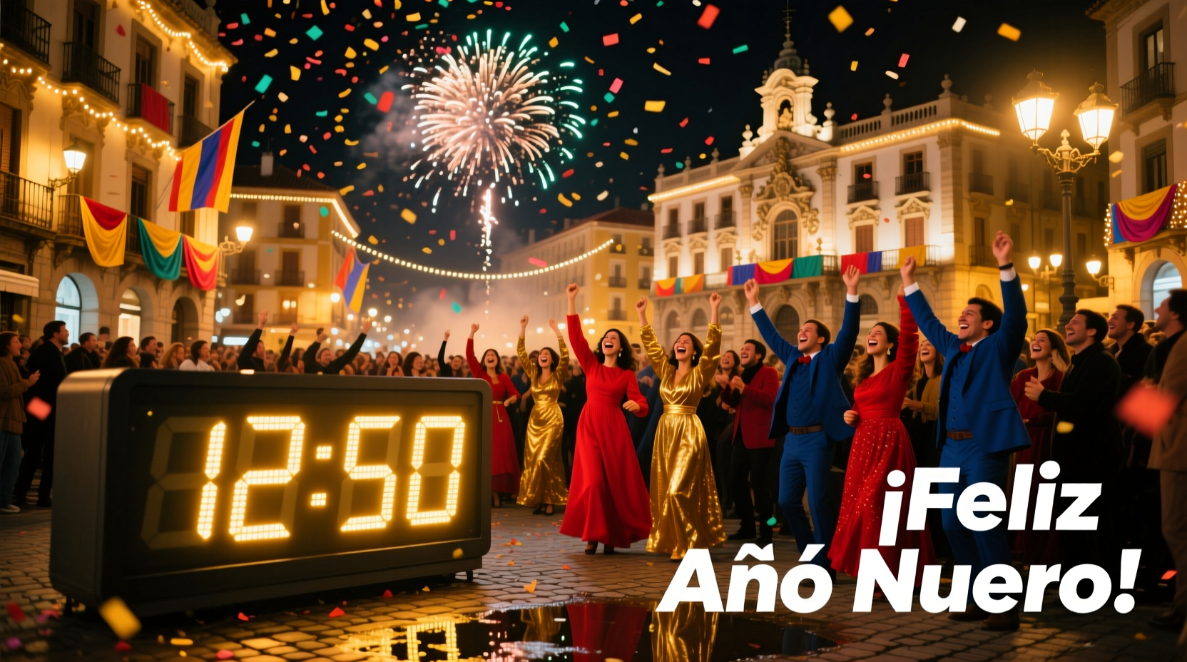 how was your new year in spanish