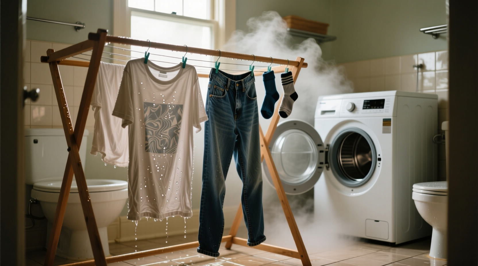 what to do when clothes are soaked after washing