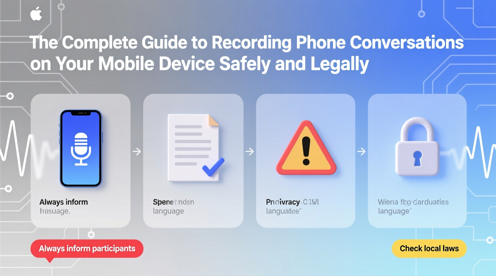 the complete guide to recording phone conversations on your mobile device safely and legally