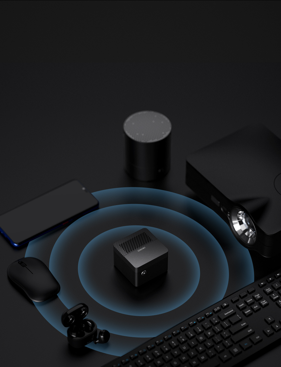ミニPC CHUWI LarkBox Pro Intel Celeron J4125 CHUWI LarkBox Pro Mini PC, 6GB RAM 128GB SSD, Intel Celeron