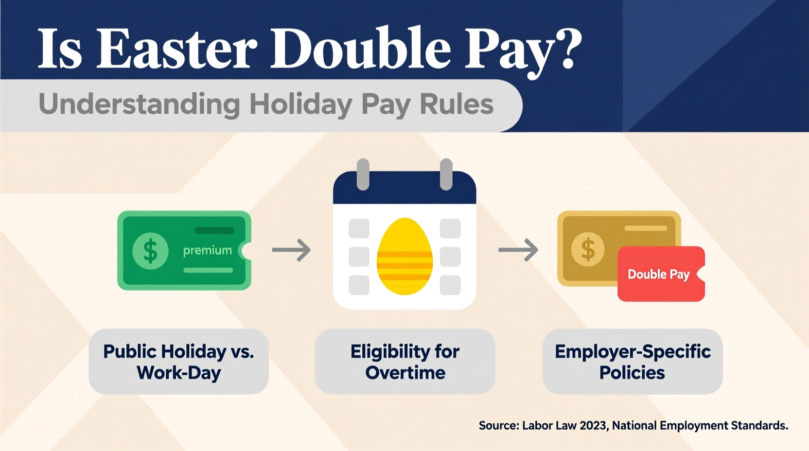 is easter double pay
