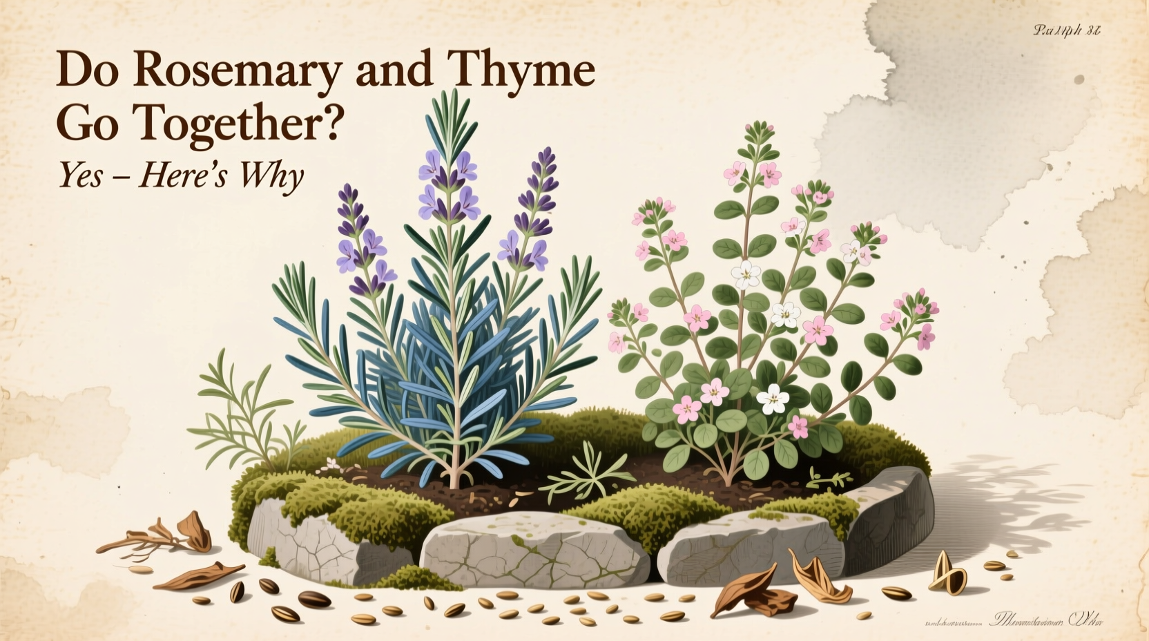 does rosemary and thyme go together