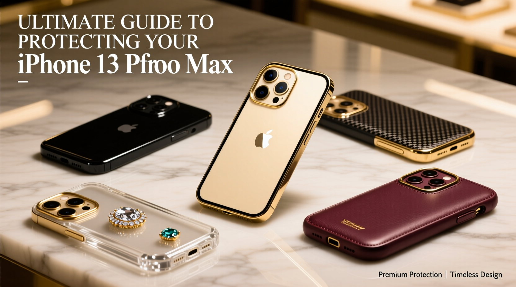 ultimate guide to protecting your iphone 13 pro max with stylish luxury cases
