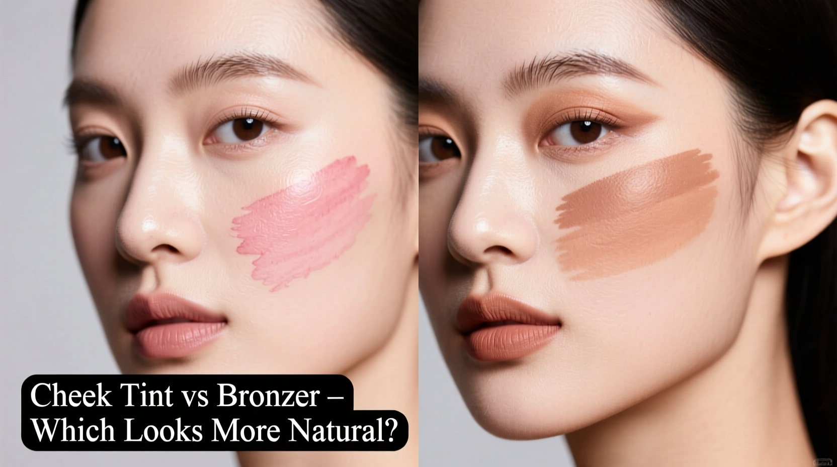 cheek tint vs bronzer does tint give a more natural look or is bronzer better