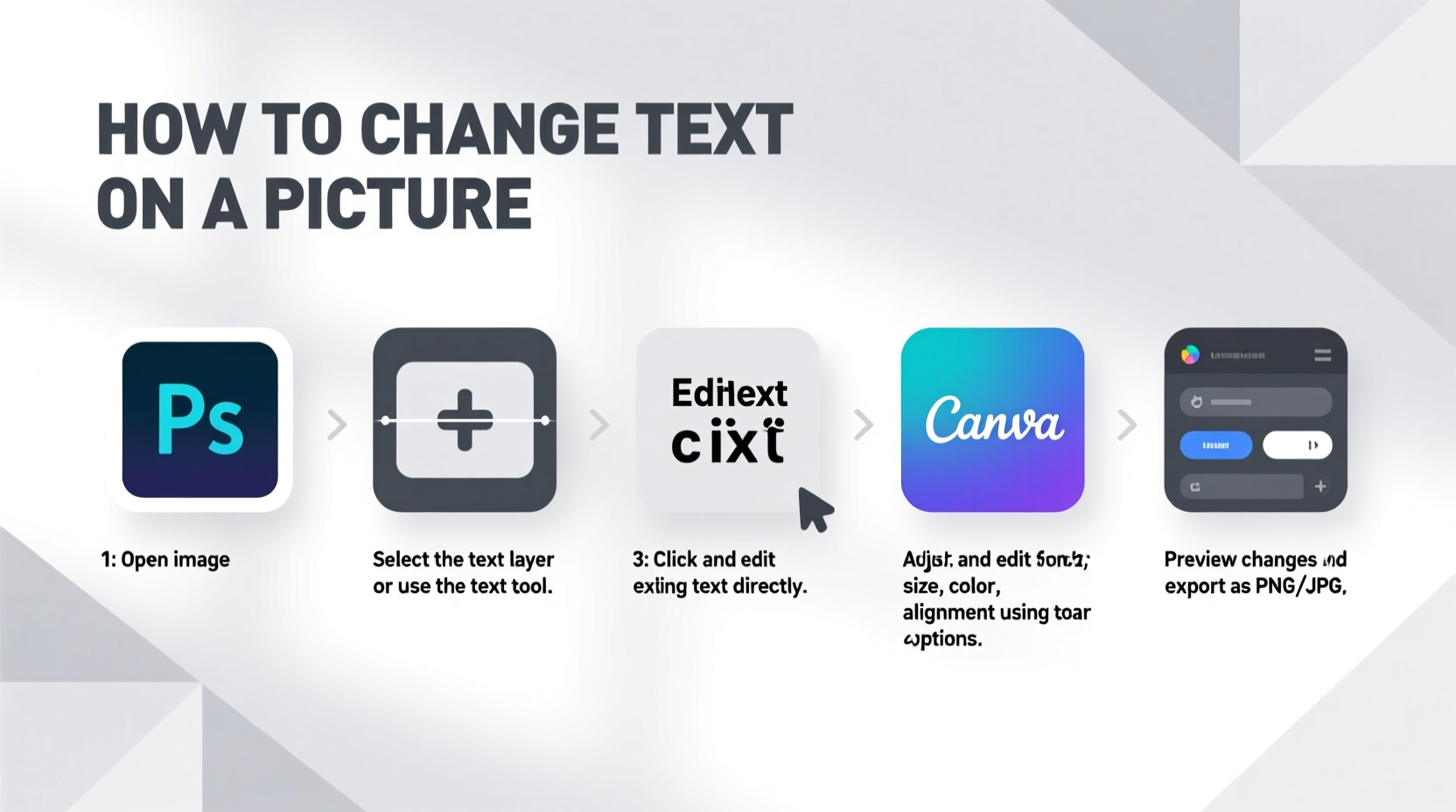 how to change text on a picture a step by step guide to editing and customizing images easily
