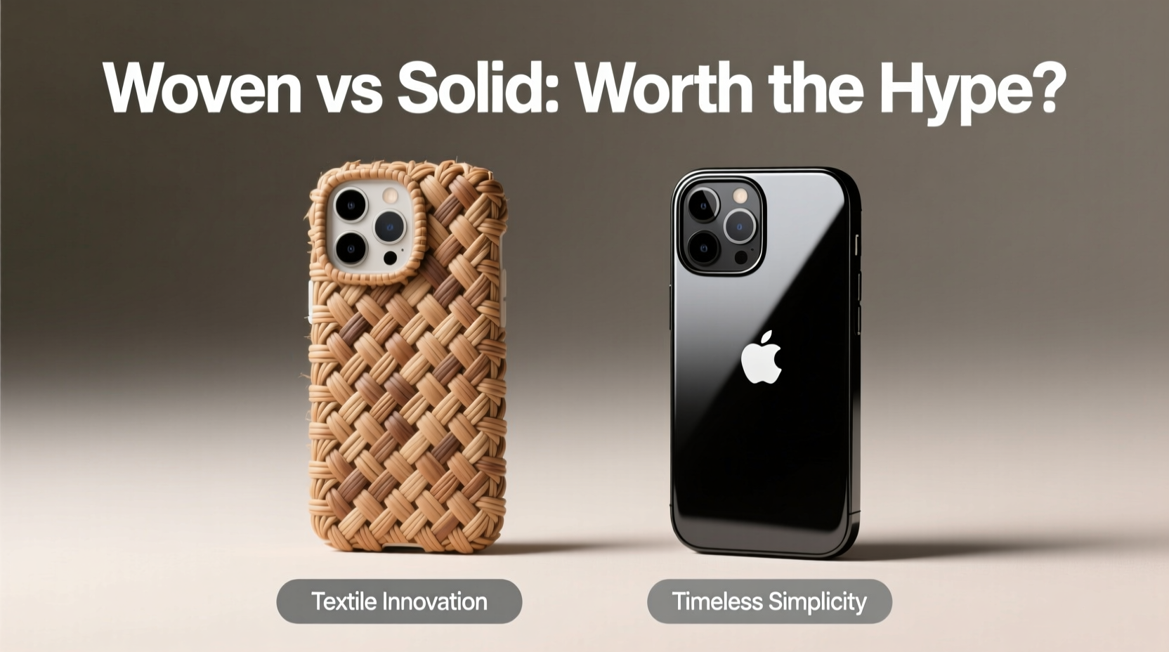 woven vs solid phone cases are the patterns worth the hype or just a gimmick