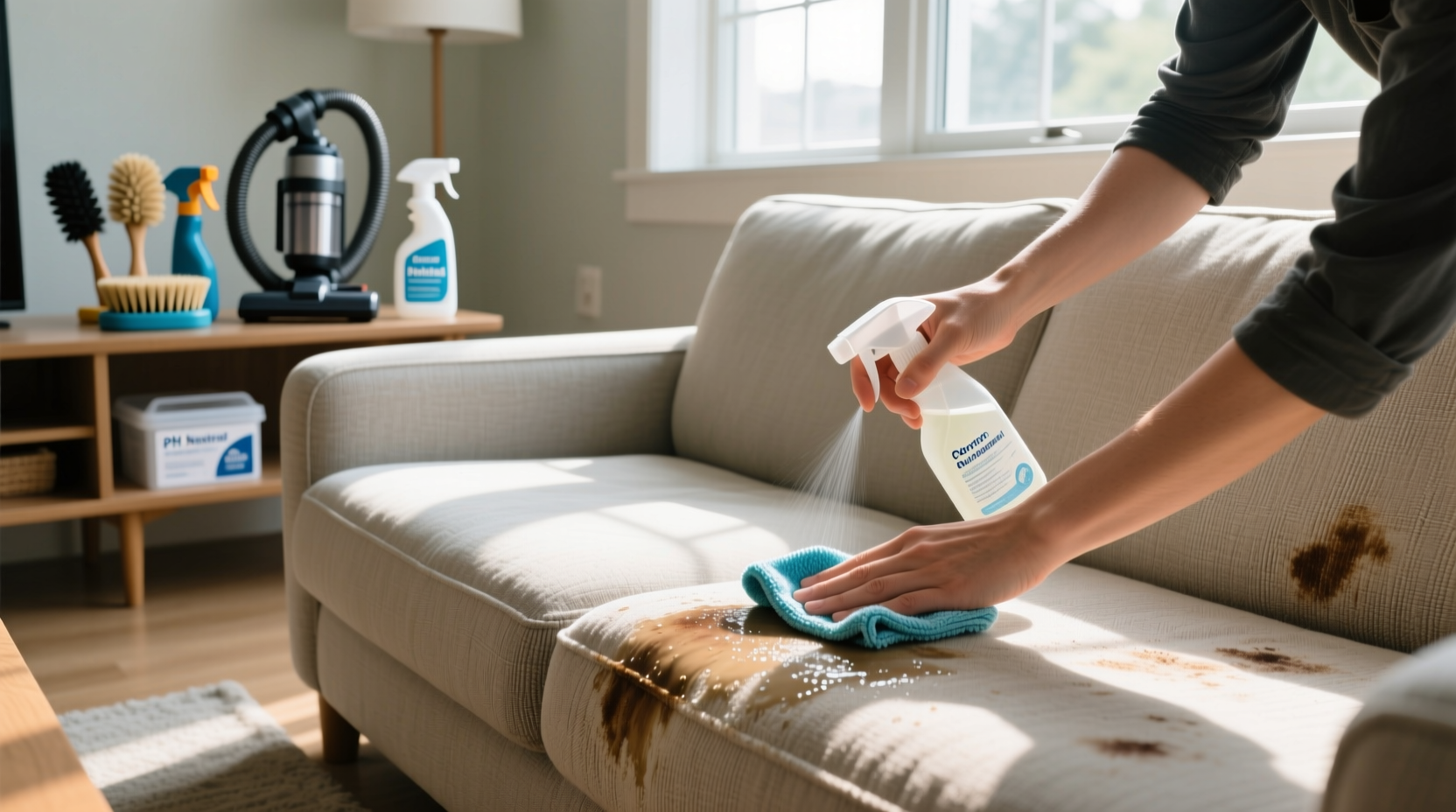 how to clean couch upholstery