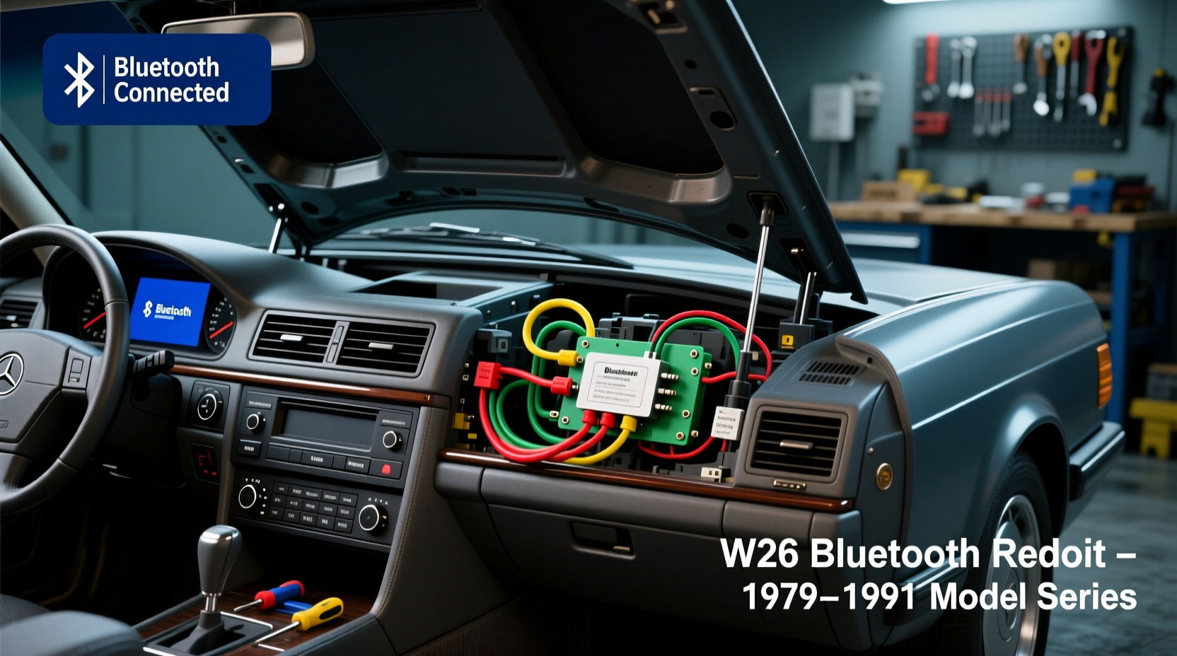 w126 bluetooth install guide