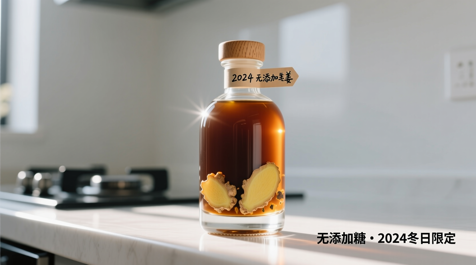 Winter 2026 ginger shot bottle no added sugar for cold morning routines