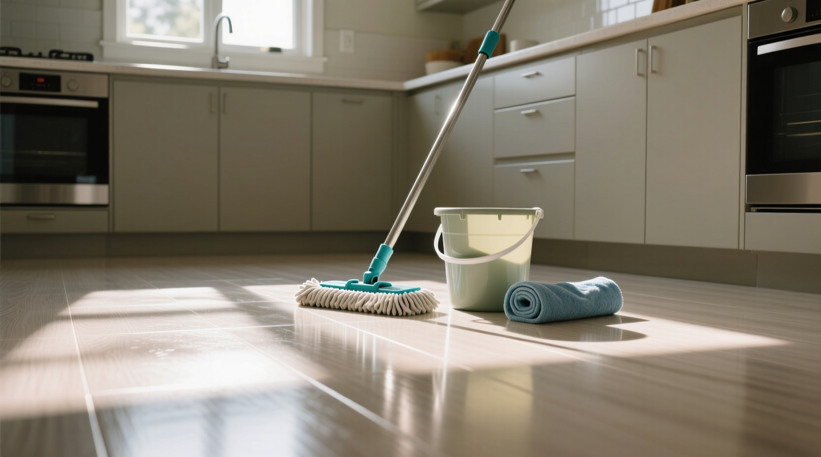how to clean linoleum floors