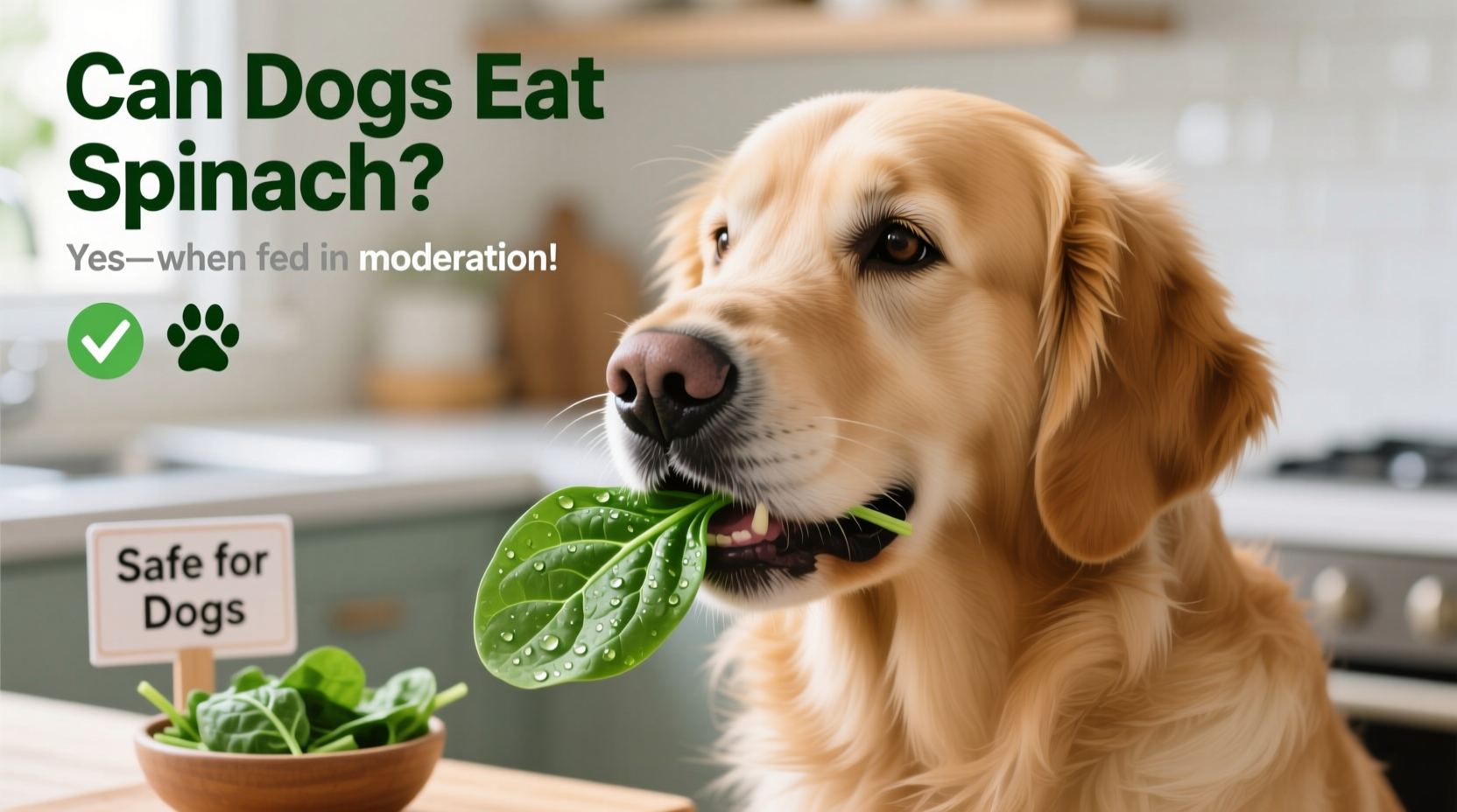 Can Dogs Eat Spinach? Vet-Approved Safety Guide