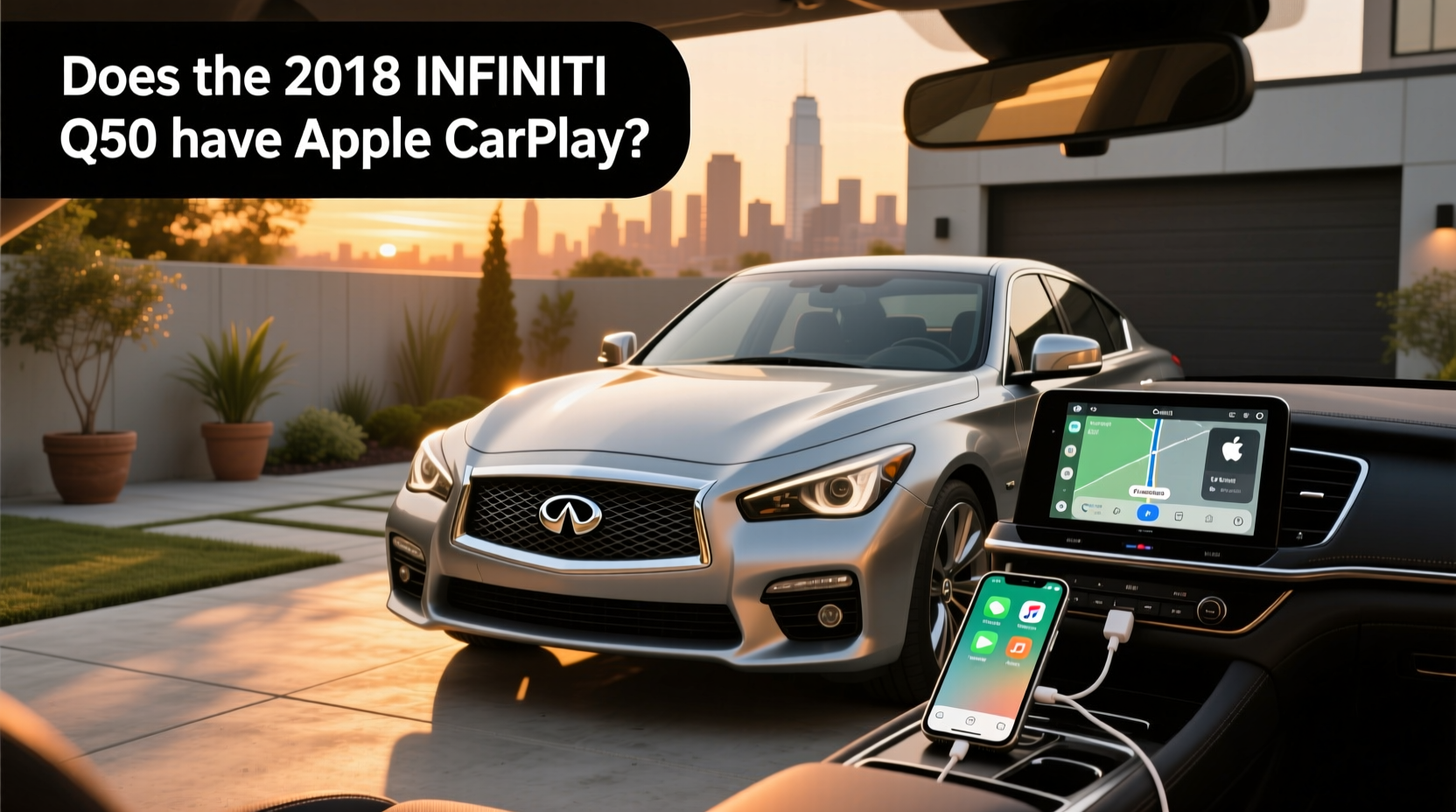 How to Choose an Apple CarPlay Upgrade for 2018 INFINITI Q50