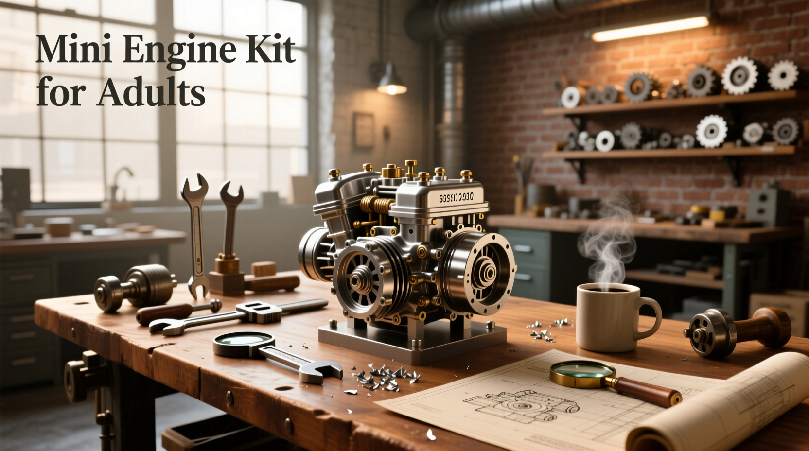 What Are the Best Mini Engine Kits for Adults to Build?