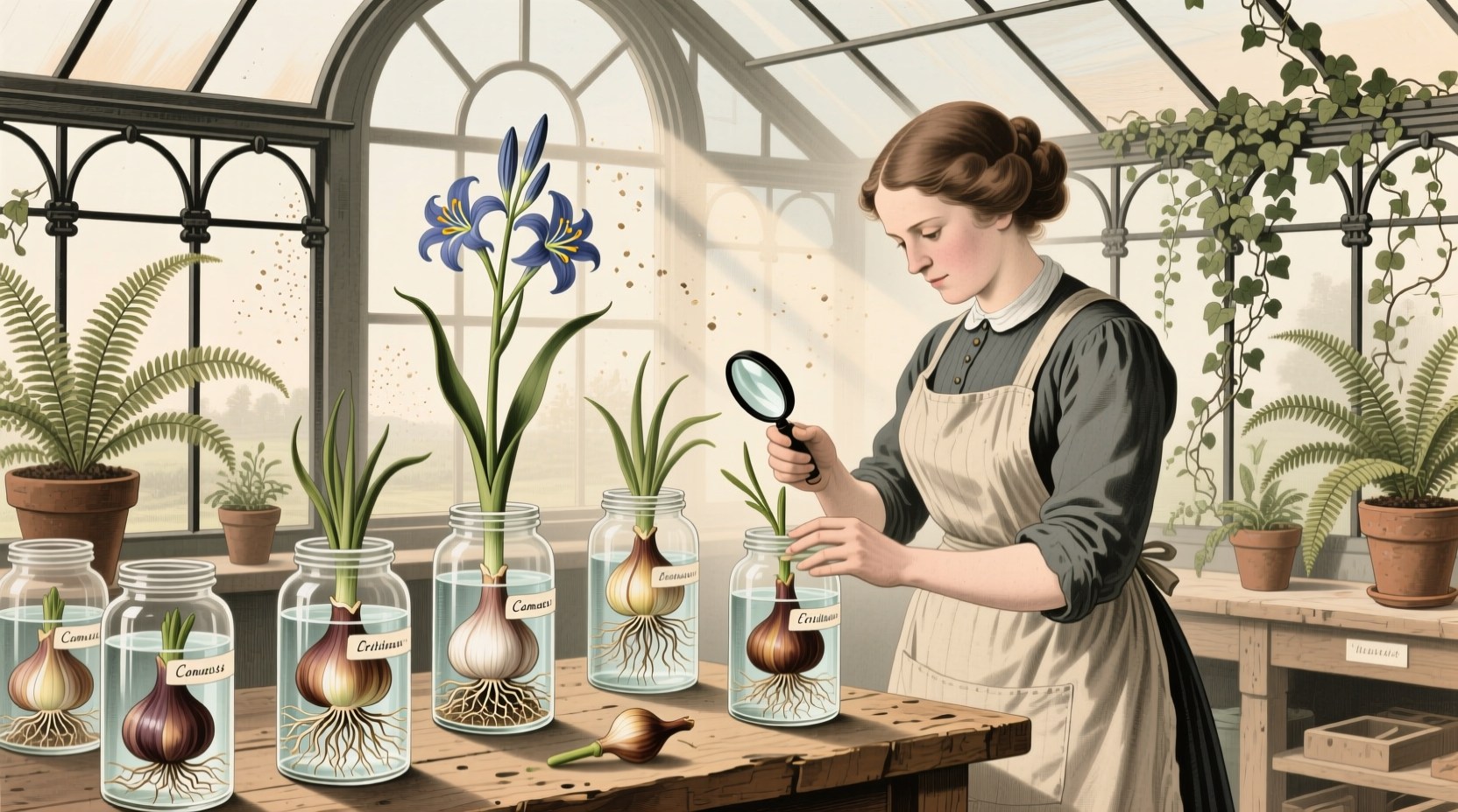 Martha Shares Her Technique for Forcing Camassia and Fritillaria Bulbs