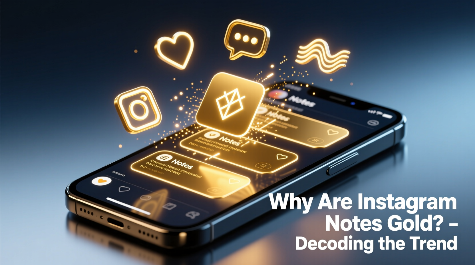 why are instagram notes gold decoding the trend