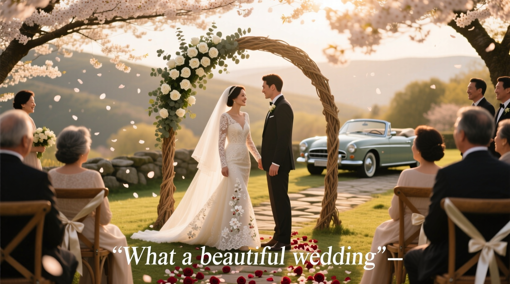 what a beautiful wedding what a beautiful wedding