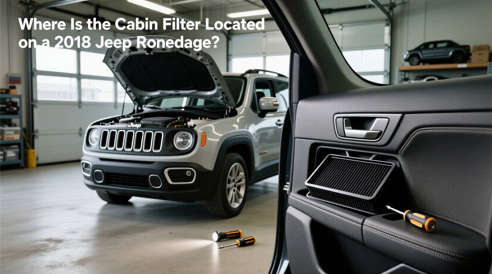 2018 Jeep Renegade Cabin Air Filter Location: How to Replace It