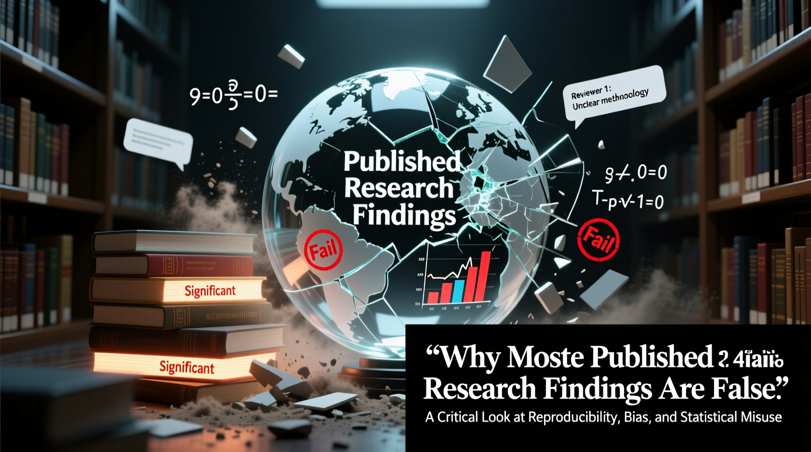 why most published research findings are false a critical look