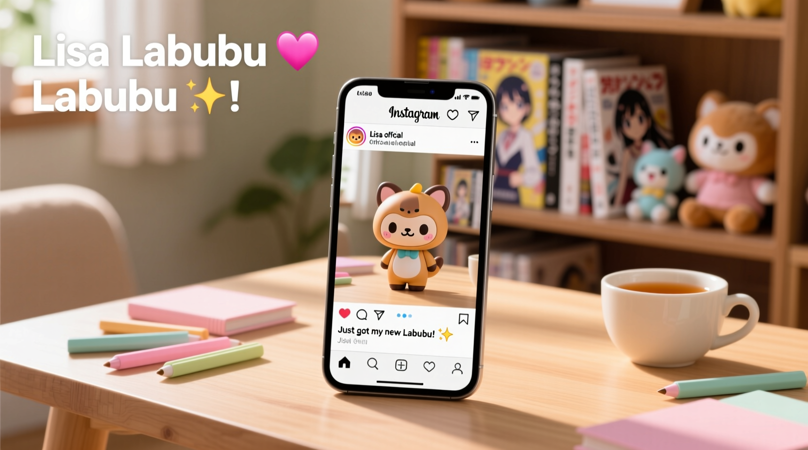 when did lisa post labubu