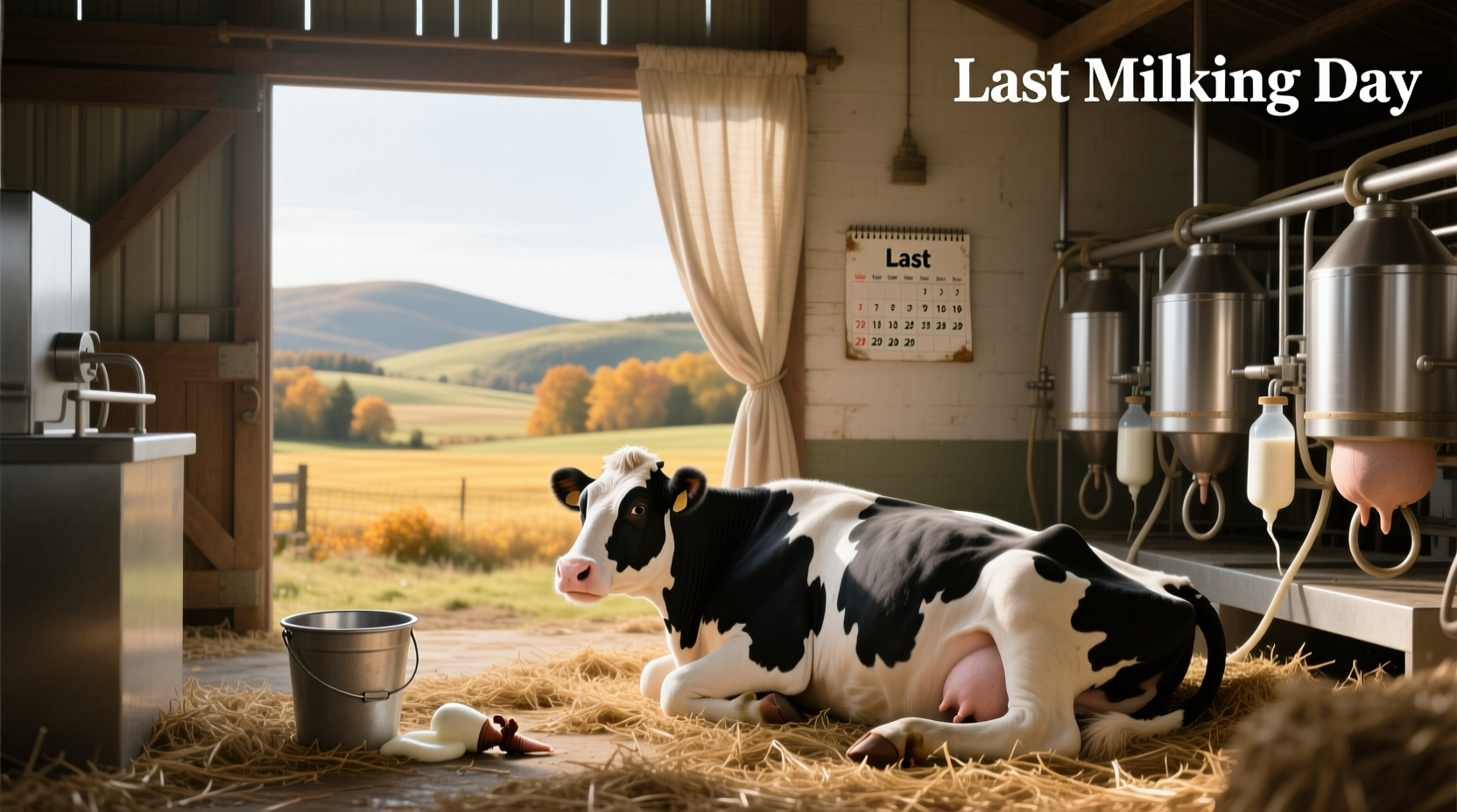 how to stop milk production safely