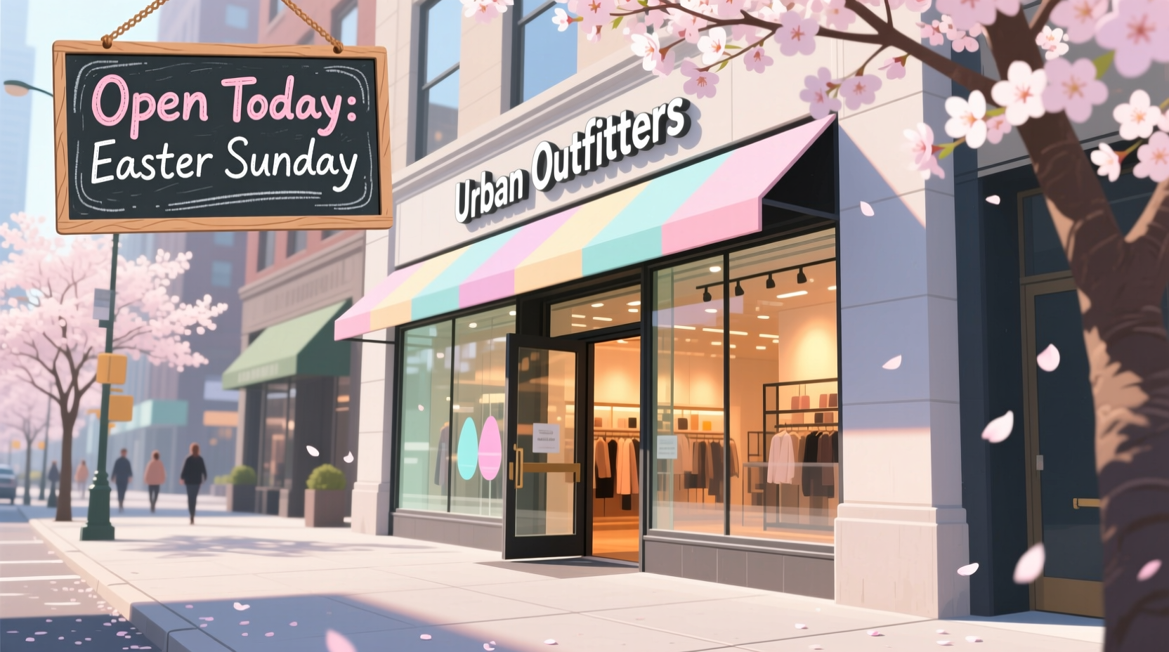 is urban outfitters open on easter