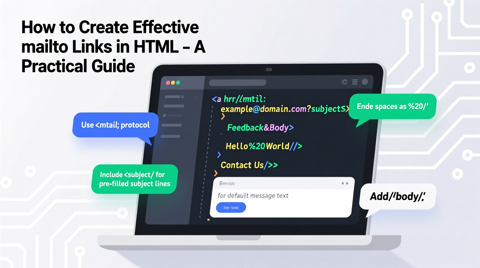 how to create effective mailto links in html a practical guide