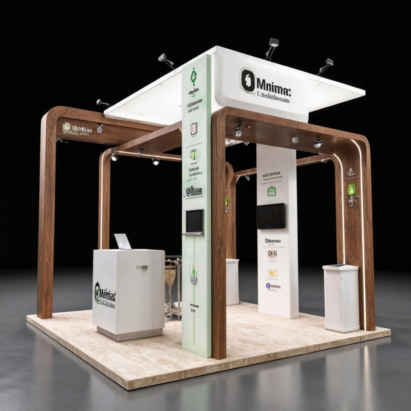3D Booth Design Software for Architects, material: aluminum case, sleek, durable, and lightweight.