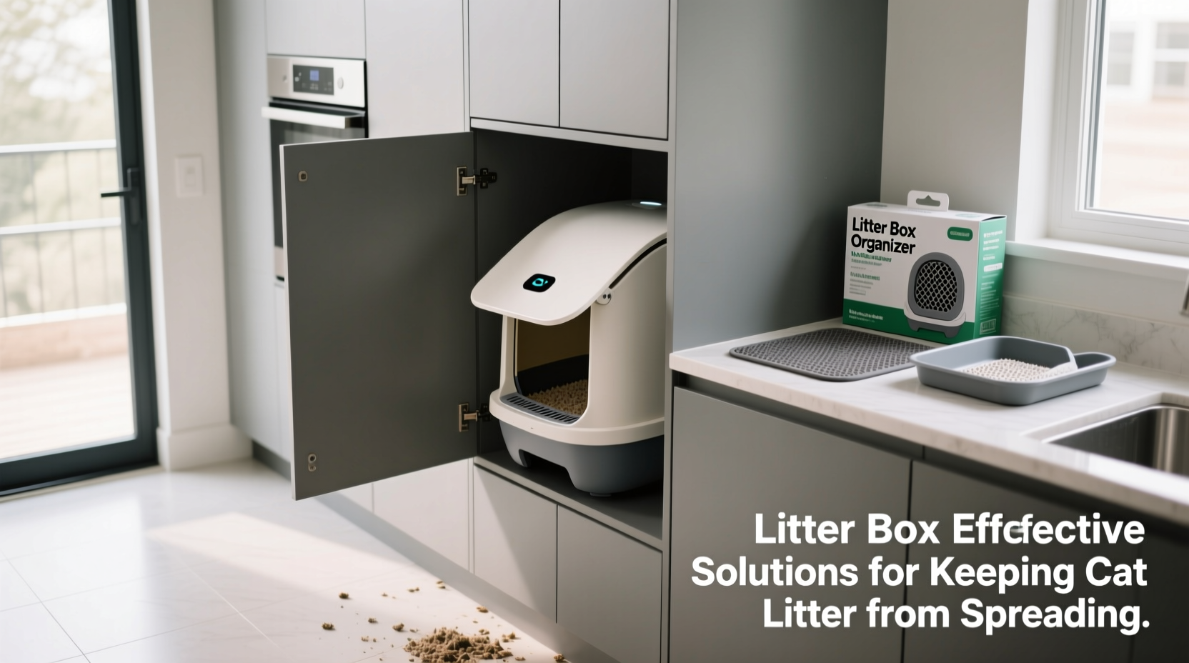 effective solutions for the best way to keep cat litter from getting everywhere