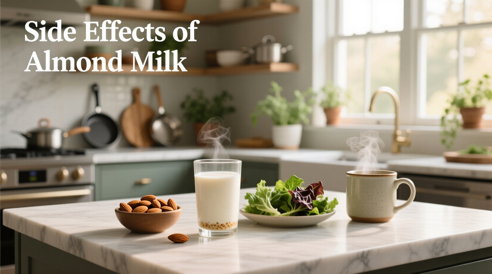 almond milk side effects what to watch for