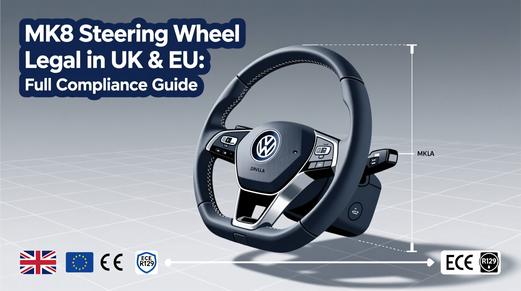 mk8 steering wheel legal uk eu