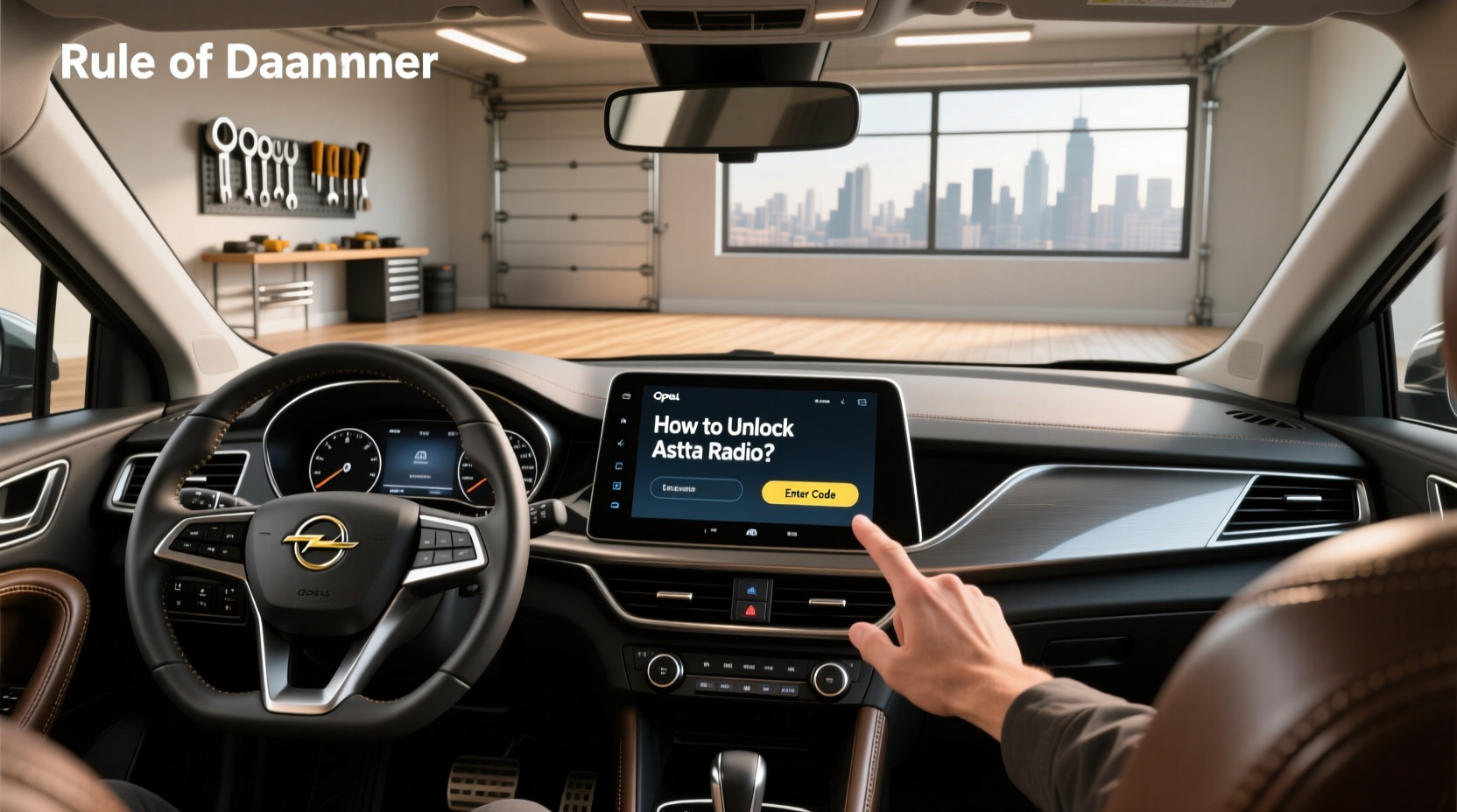 How to Choose Opel Astra LCD Screen Car Radio, How to Unlock Astra Radio?