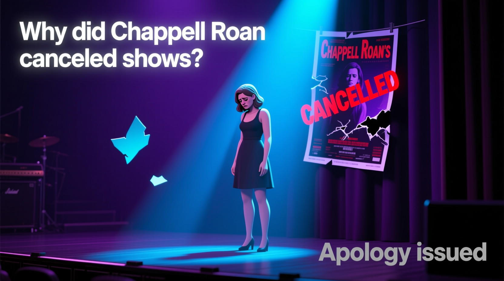 why did chappell roan cancel shows controversy apology