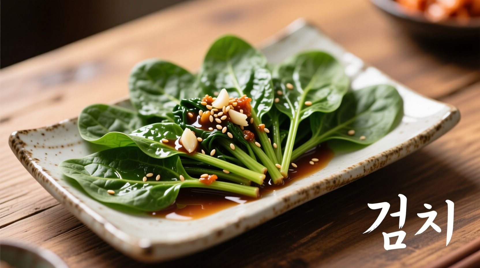 spinach banchan