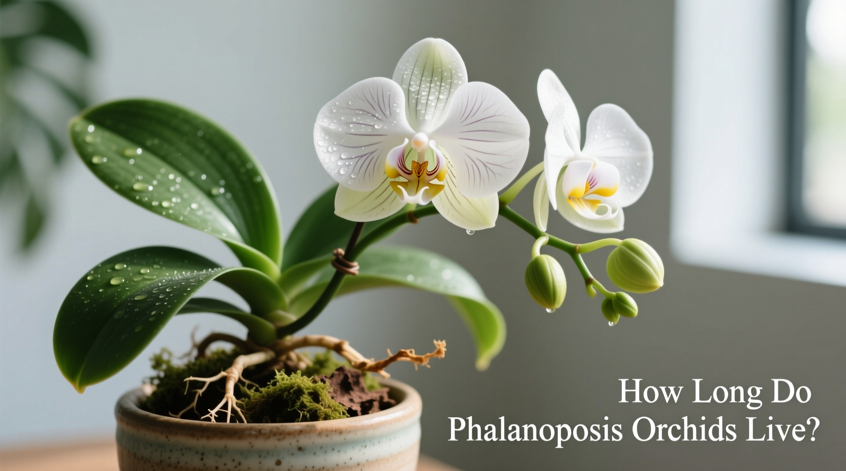 how long do phalaenopsis orchids live