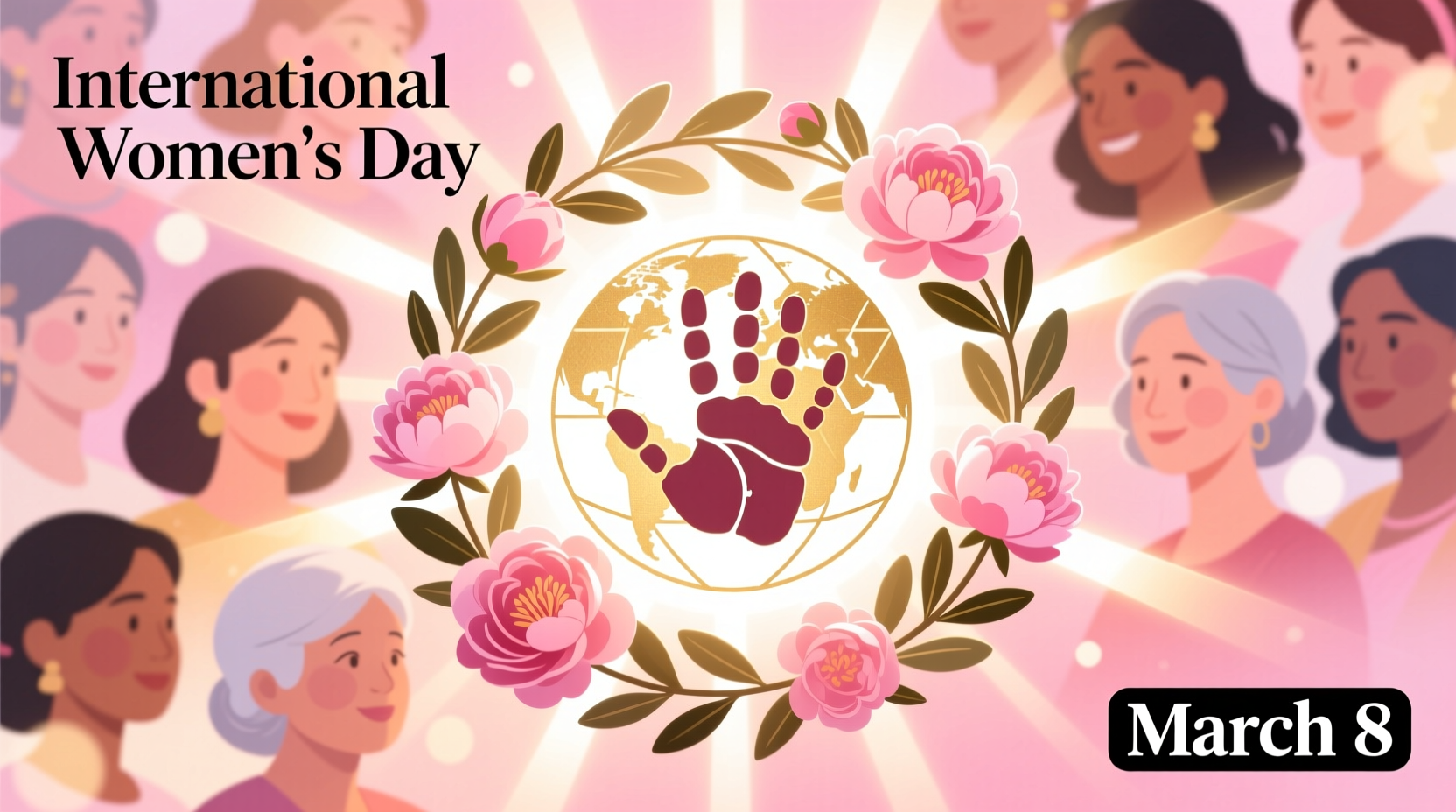 color associated with international womens day